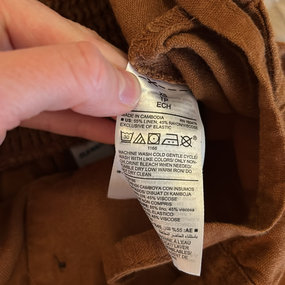 Linen-blend jumpsuit - Picture 5 of 5